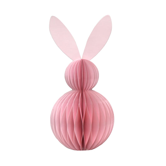 Honeycomb Bunny 50cm - Light Pink