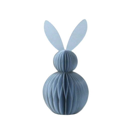 Honeycomb Bunny 22.5cm - Blue