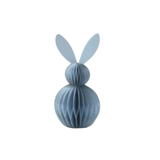 Honeycomb Bunny 16cm - Blue