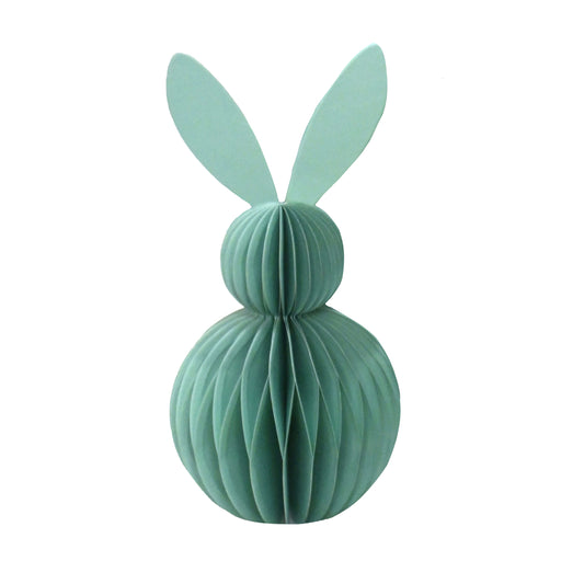 Honeycomb Bunny 50cm - Sage Green