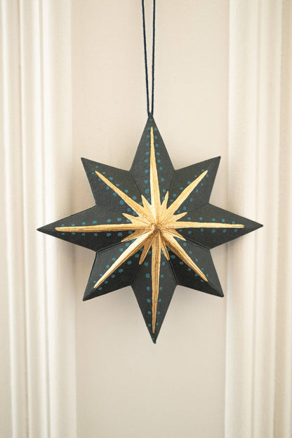 Twinkling Star Screen-Printed Board Decoration
