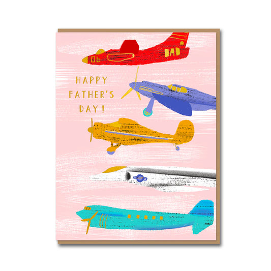 Air Show Greetings Card