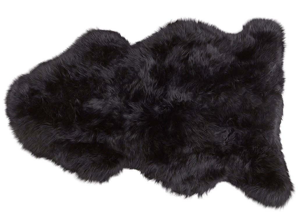 Genuine Eco Tanned Sheepskin Rug / Throw: Taupe