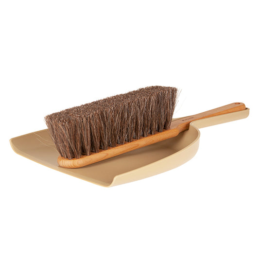 Iris Hantverk Dustpan & Brush Set - Ochre