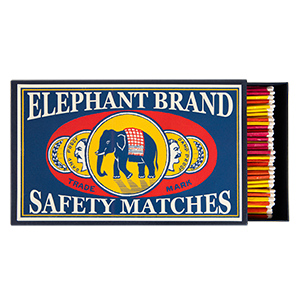 Elephant Brand Giant Matches | Giant - Safety Matches