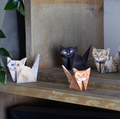 Paper Cats | Perfect For Cat Lovers | Cute DIY Origami Kit