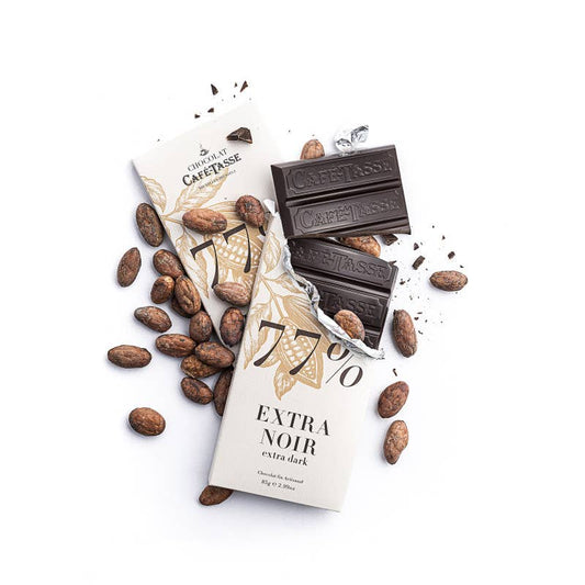 Cafe-Tasse Chocolate Bar 85g Black 77%