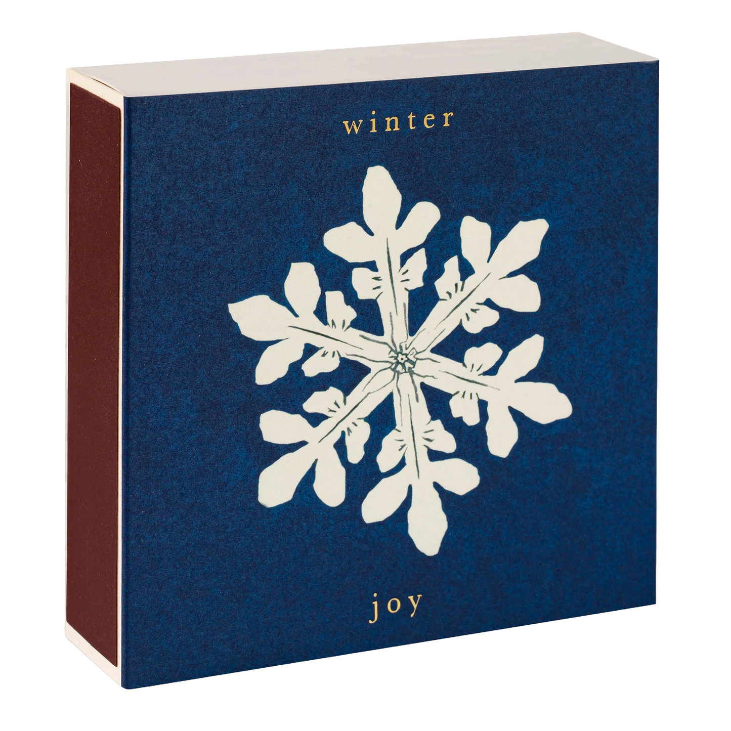 Archivist Square Box Matches - Winter Joy