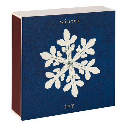 Archivist Square Box Matches - Winter Joy