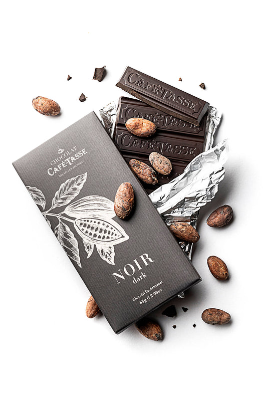 Cafe-Tasse Chocolate Bar 85g Black