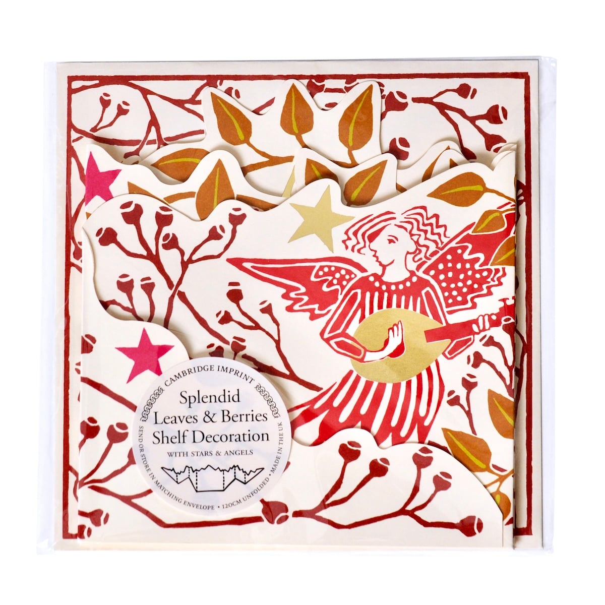 Cambridge Imprint Splendid Shelf Decoration Leaves and Berries