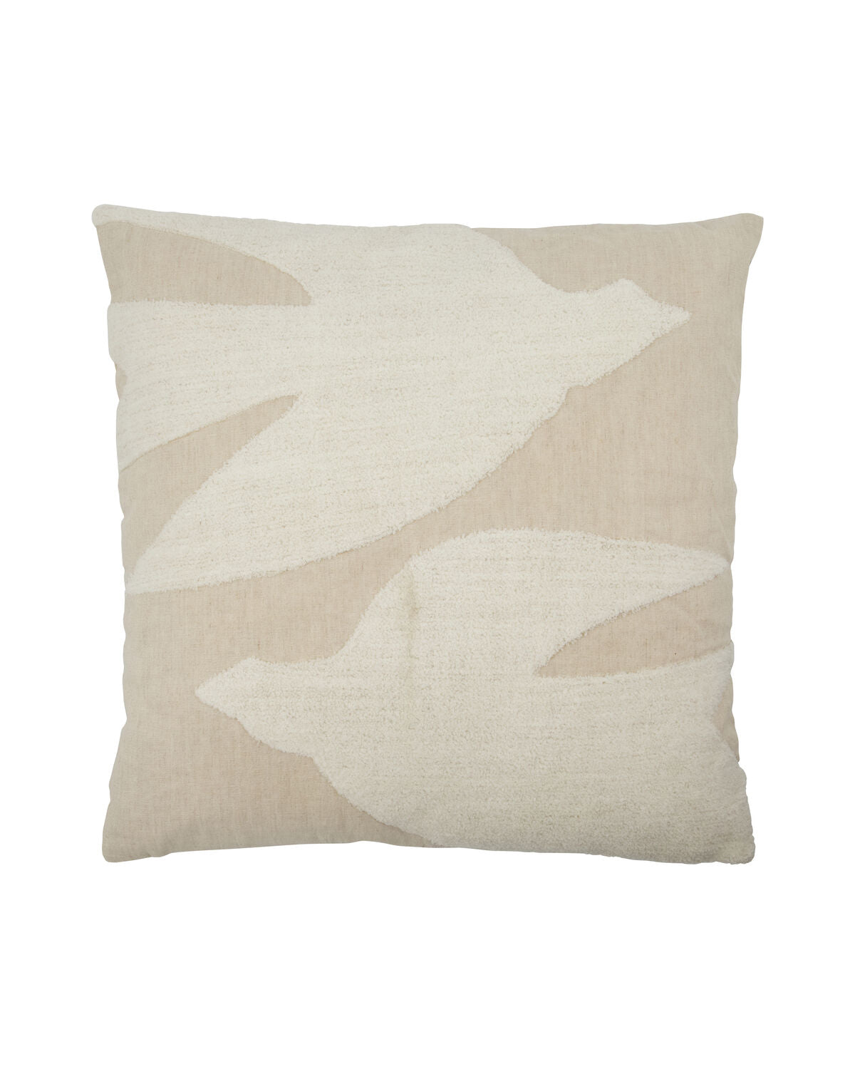 Bird Embroidered Cushion