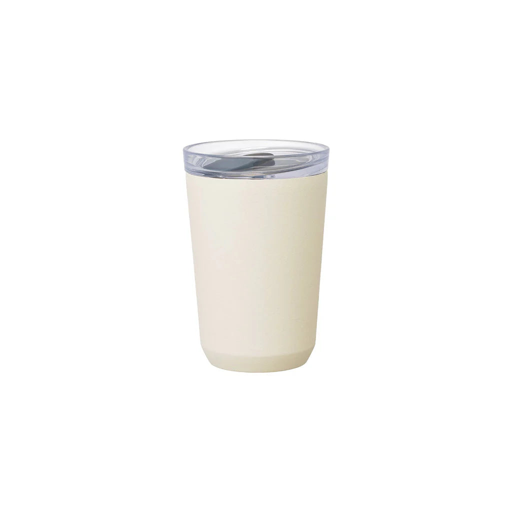 Kinto To Go Travel Mug / With Plug White 360ml