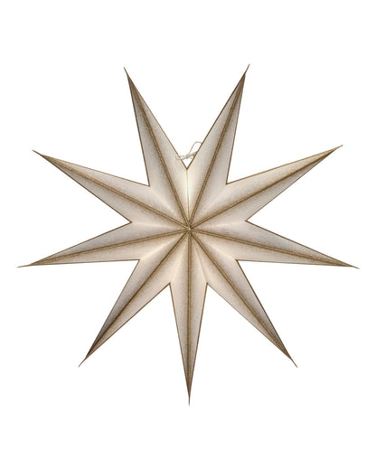 Star  / Off-White + Champagne