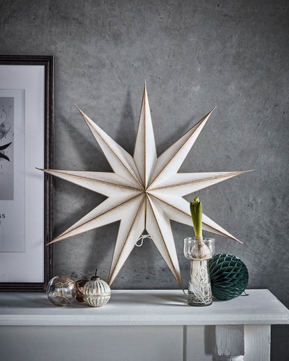 Star  / Off-White + Champagne