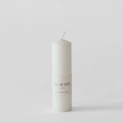 Stearin Candle Luna - Medium
