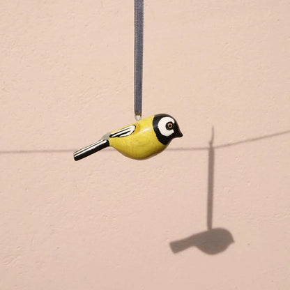 Wooden Ornament - Great Tit