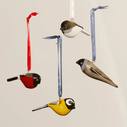 Wooden Ornament - Great Tit