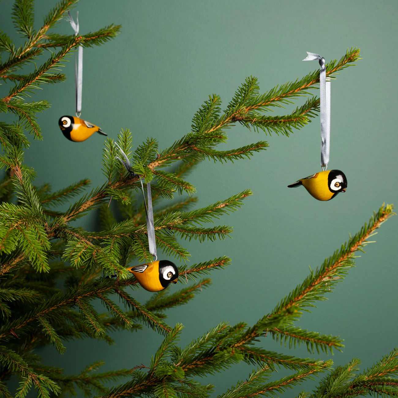 Wooden Ornament - Great Tit