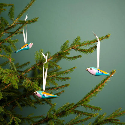 Wooden Ornament - Lilac-Breasted Roller