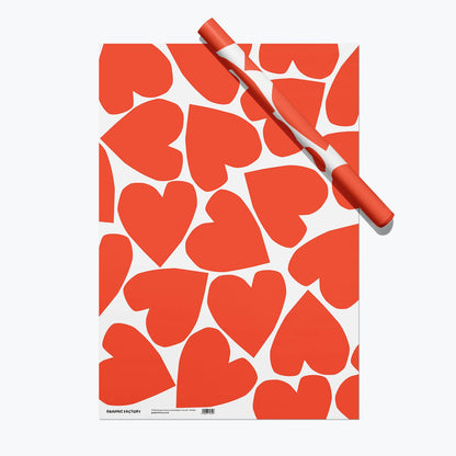 Heart - Gift Wrap | Wrapping Paper | Craft Paper
