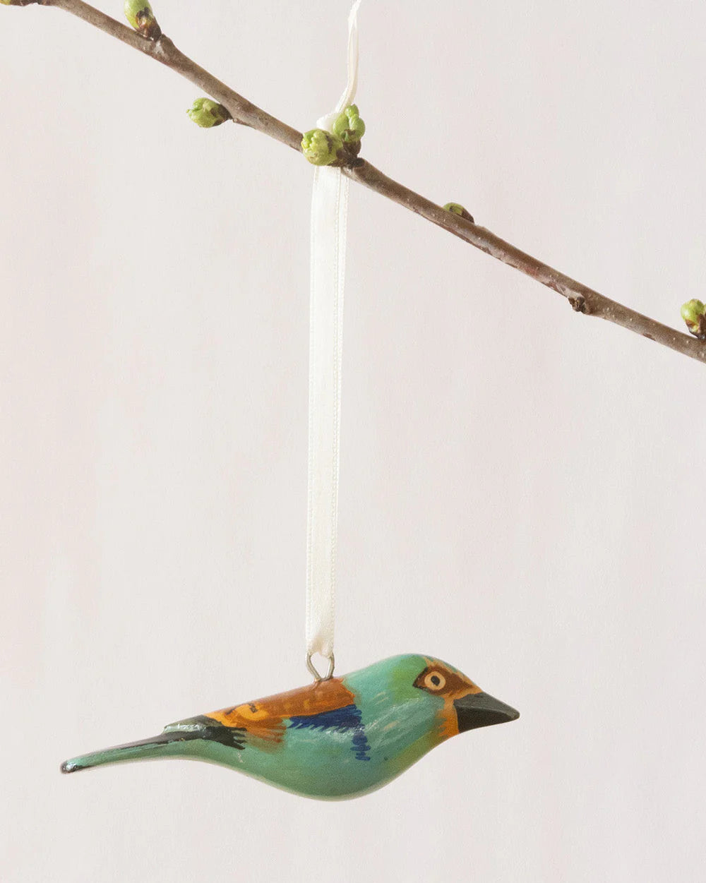 Wooden Ornament - European Roller