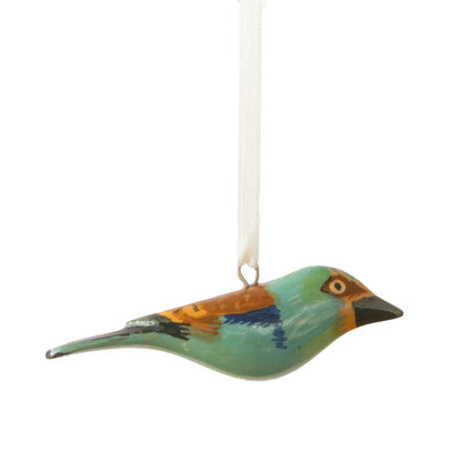 Wooden Ornament - European Roller