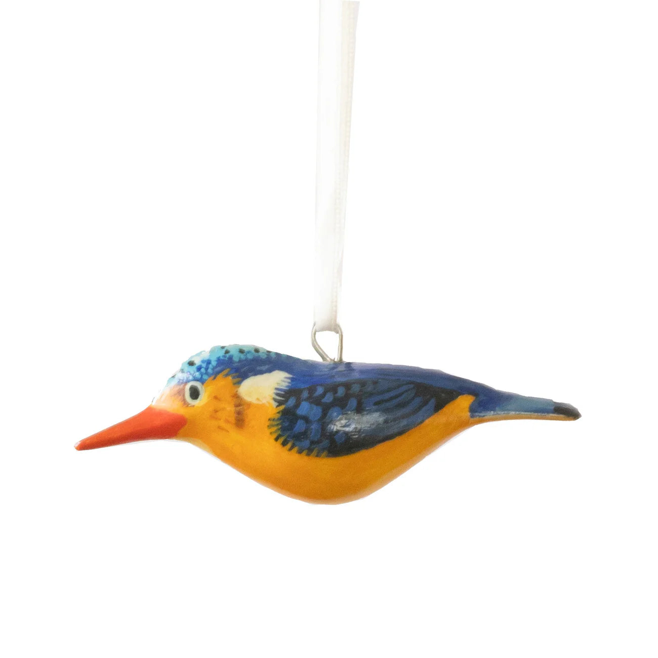 Wooden Ornament - Kingfisher