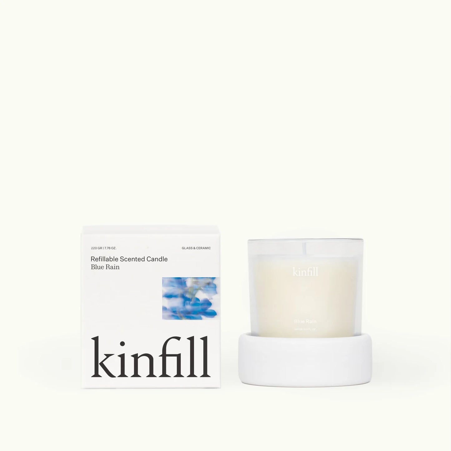 Kinfill Scented Candle - Blue Rain