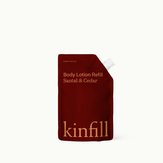 KINFILL Body Lotion Refill - Santal & Cedar