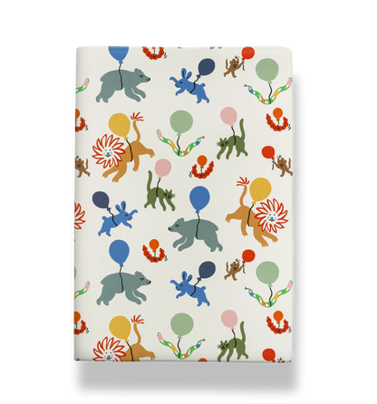 Floating Animals Sheet Gift Wrap