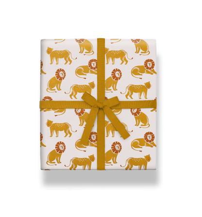 Lion Pride Sheet Gift Wrap
