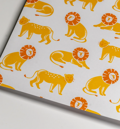 Lion Pride Sheet Gift Wrap