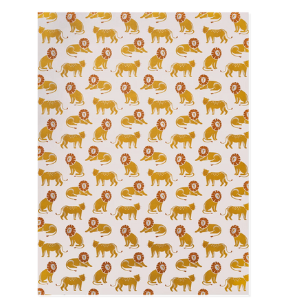Lion Pride Sheet Gift Wrap