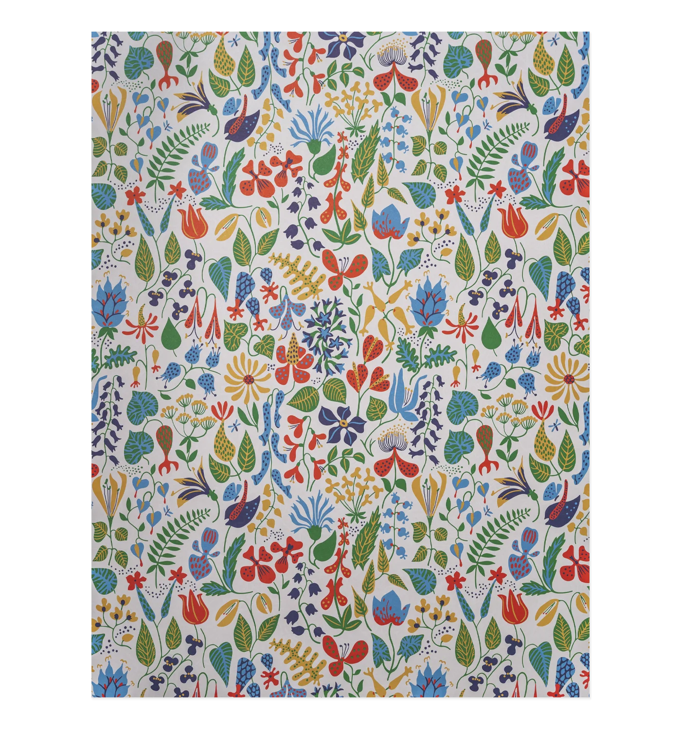 Herbarium Botanical Sheet Gift Wrap