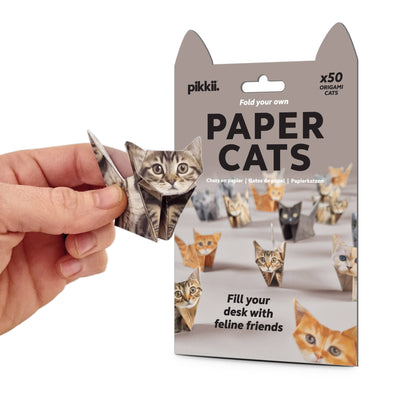 Paper Cats | Perfect For Cat Lovers | Cute DIY Origami Kit