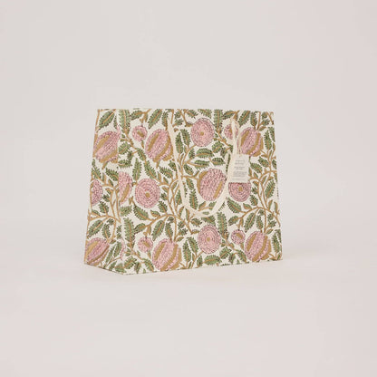 Hand Block Printed Gift Bags (Large) - Blush Refresh Collection