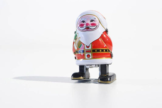 Santa Claus small, walking