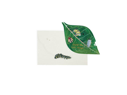 Caterpillar Pop-Up Card