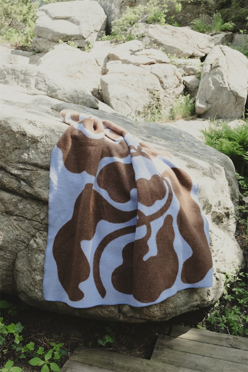 Leaves Wool Blanket
