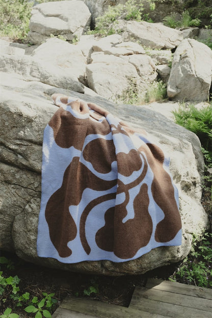 Leaves Wool Blanket