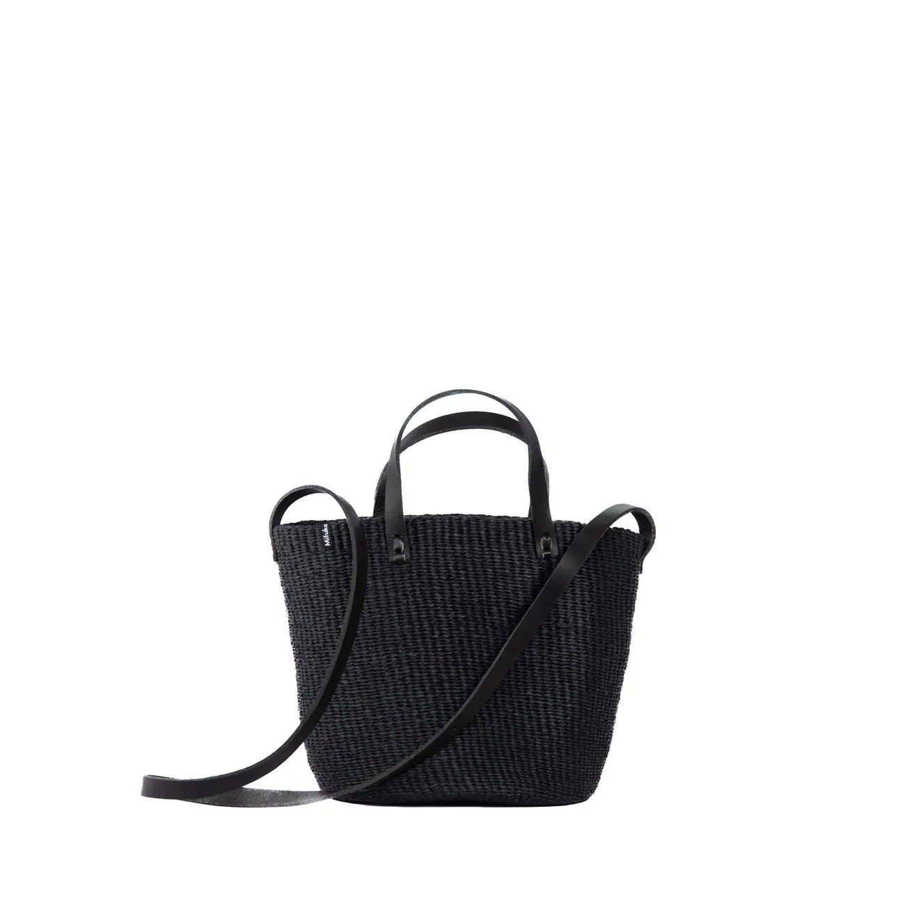 Kiondo Crossbody Basket Bag - Black Small