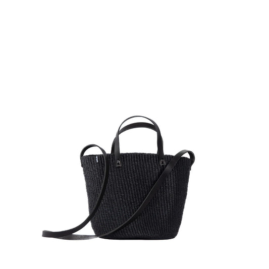 Kiondo Crossbody Basket Bag - Black Small