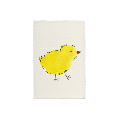 Chick Easter Spring Greetings Card