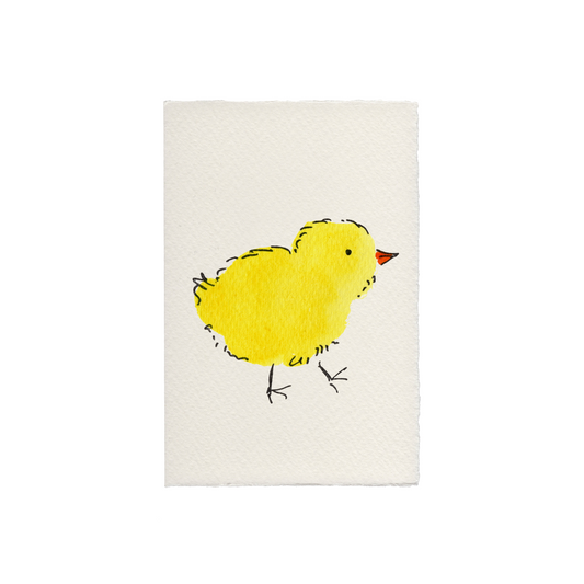 Chick Easter Spring Greetings Card