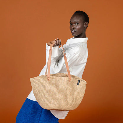 Kiondo Shopper Basket - Brown Medium