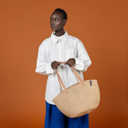 Kiondo Shopper Basket - Brown Medium