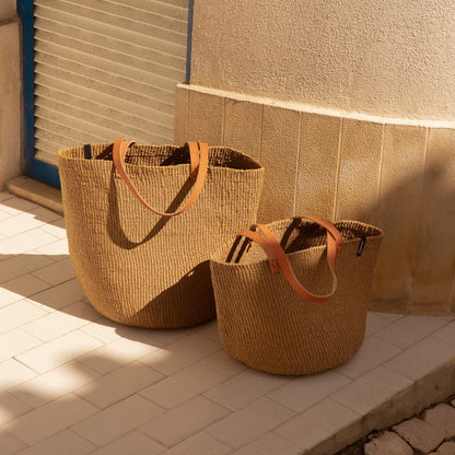 Kiondo Shopper Basket - Brown Medium