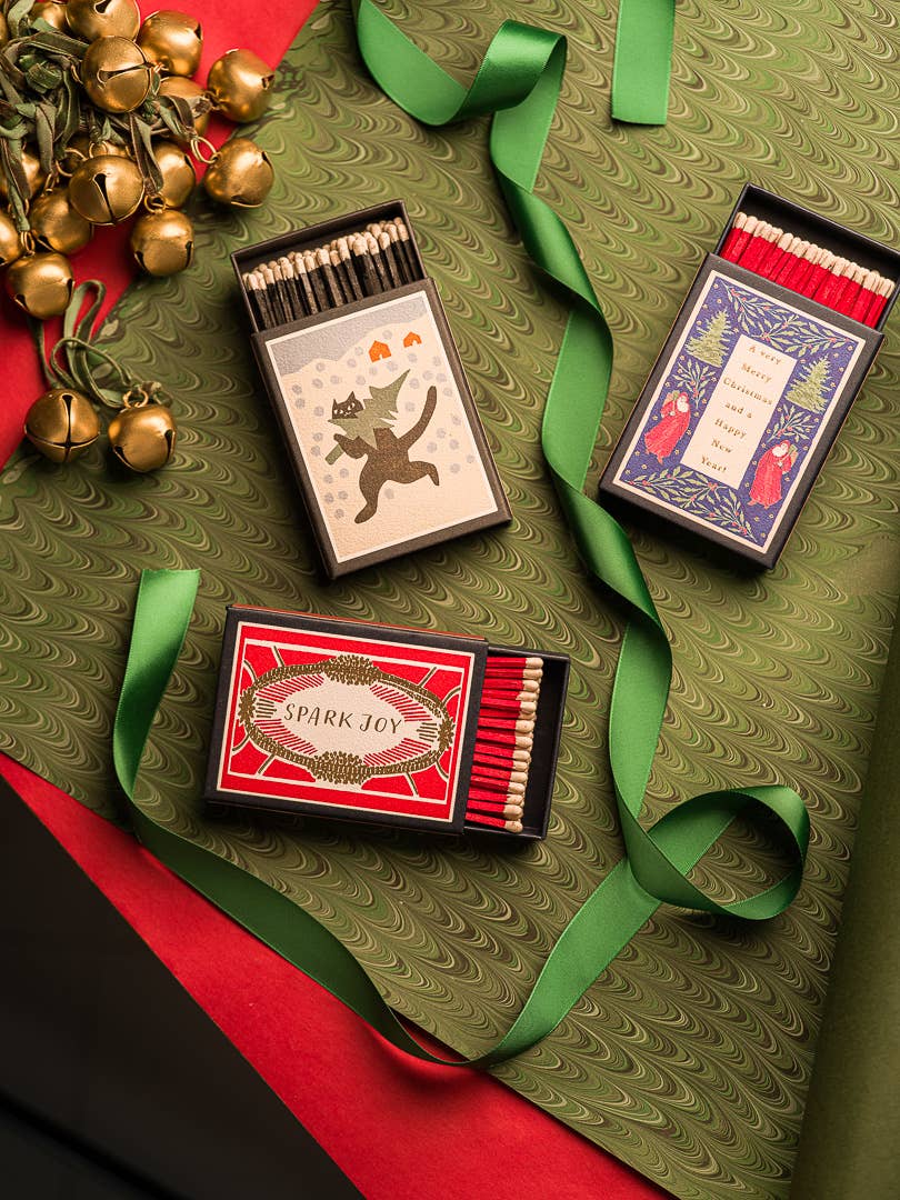 Christmas Tree Cat | Keepsake Matchbox