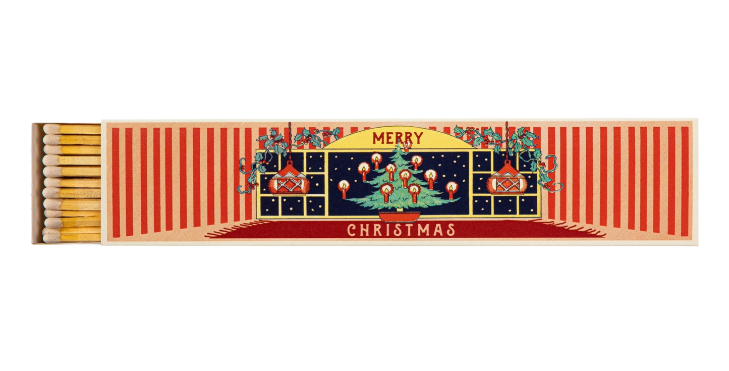 Archivist Extra Long Matches - Christmas Window
